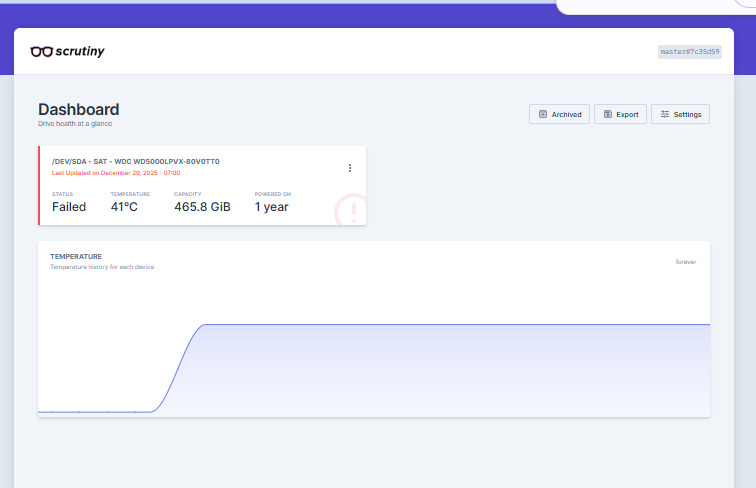 cek kesehatan hard disk linux
