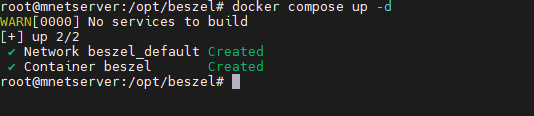 install beszel docker